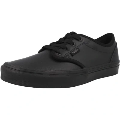 Image of Vans Atwood Sneaker, Tumble Black/Black, 5 UK Child
