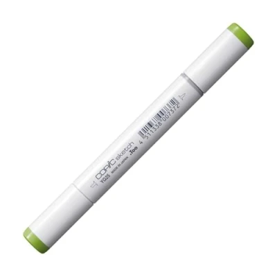 Image of Copic Sketch Coloured Marker Pen (YG 25) Celadon Green, For Art &amp; Crafts, Colouring, Graphics, Highlighter, Design, Anime, Professional Beginners, Supplies Colouring Books