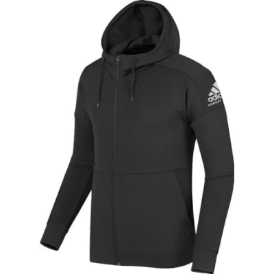 Image of Adidas TR70 100 Jacket Only stack logo on left sleeve Sport BlackWhite M