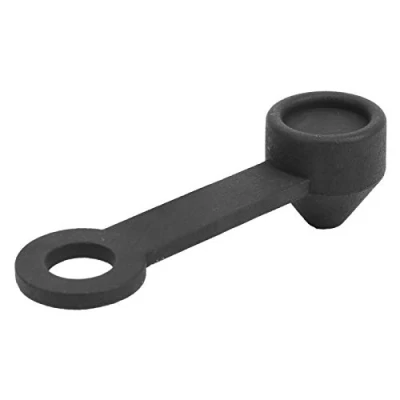 Image of Dive Regulator Dust Cover, Rubber Cover Scuba Valve Adapter Regulators Black
