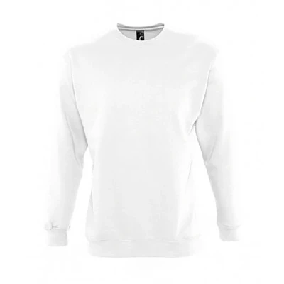Image of SOLS Mens Unisex Supreme Sweatshirt (White) Size Large