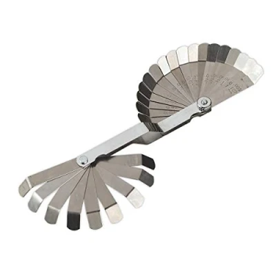 Image of Sealey Premier Feeler Gauge 26 Blade Offset Dual Marked
