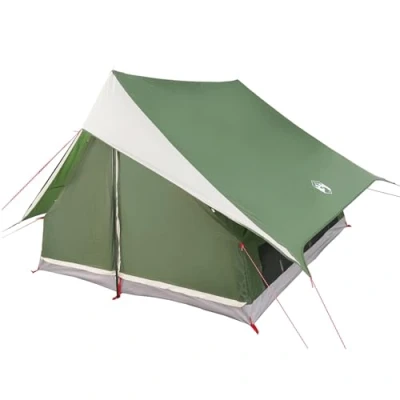 Image of vidaXL Camping Tent A Frame 5 Person Green Waterproof