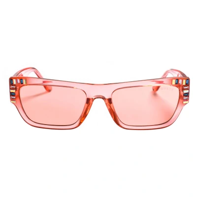 Image of Guess Womenss acetate sunglasses with rectangular shape GU7902 Pink One Size