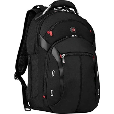 Image of Wenger 600627 GIGABYTE 15.4 Inch MacBook Pro Backpack, Anti Scratch Lining with iPad/Tablet/eReader Pocket in Black {17 Litre}