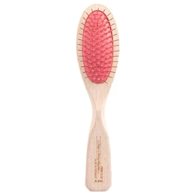 Image of Chris Christensen 16 mm Pocket Oval Dog Brush, Breezy Brush Series, Groom Like a Professional, Rounded and Grounded Metal Pins, Best for Styling Straightening Coat, Firm