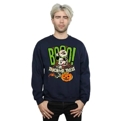 Image of Disney Boo men&#039;s Sweatshirt in Blue