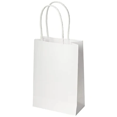 Image of Docrafts Bare Basics Small Gift Bags, Pack of 5, White