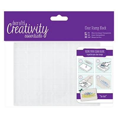 Image of Creativity Essentials Stamp Block, Clear, A6