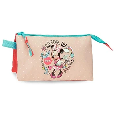 Image of Disney, Colourful, Minnie Pencil Case