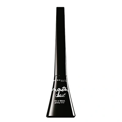Image of Maybelline New York Eye Studio Master Duo Glossy Liquid Liner, 0.05 Fluid Ounce