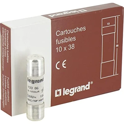 Image of Legrand 013306 Fuse 10 x 38 mm 6A Type GG