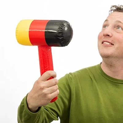 Image of Desconocido Generic Inflatable Hammer Flag of Germany