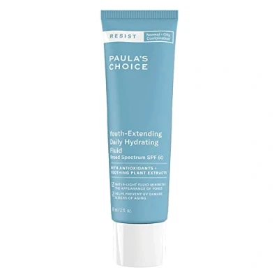 Image of Paula’s Choice RESIST Moisturiser SPF 50 Day Face Cream Reduces Blackheads &amp; Brown Spots Suitable for Acne Prone Skin with Sun Protection Combination to Oily 60 ml