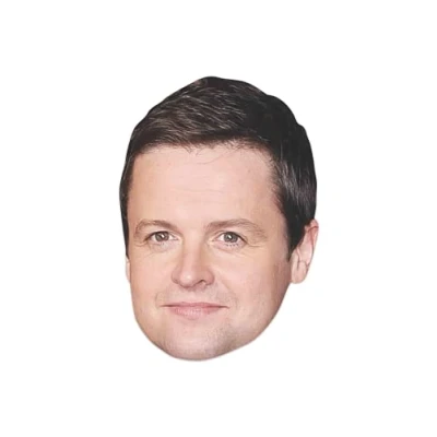 Image of STAR CUTOUTS Halloween CM219 Cardboard Face Mask of Declan Donnelly i Talking Point, Fun for Events and Parties, Multicolour