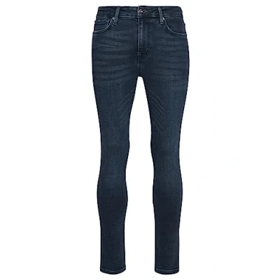 Image of Superdry Men&#039;s Skinny Jeans Pants, Vanderbilt Ink Worn, 32W x 32L