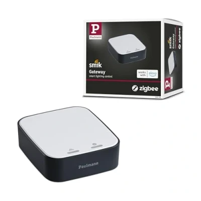 Image of Paulmann 50135 Smart Home Zigbee Gateway Bridge Smik White/Anthracite Plastic Control Center