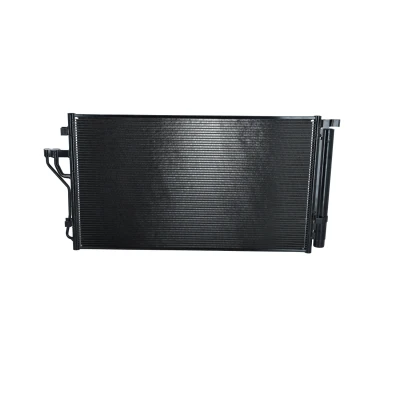 Image of 976062Y500, 976062Y501 Condenser NRF EASY FIT 35998 with dryer, seal ring 13mm 9,4mm Aluminium 650mm KIA: Sportage III, HYUNDAI: ix35