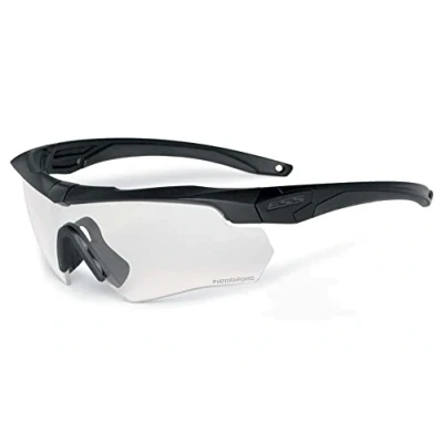 Image of ESS Sunglasses Crossbow Surpressor ONE Black with Clear Lens EE9007 04