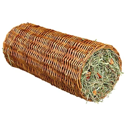 Image of Trixie 60776 Wicker tunnel for guinea pigs 15 x 33 cm 110 g60776,Brown
