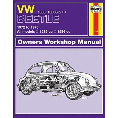 Image of VW Beetle 1303, 1303S &amp; GT (72 75) Haynes Repair Manual