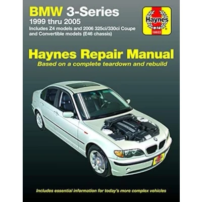 Image of BMW 3 Series &amp; Z4 (99 05) Haynes Repair Manual (USA) (Paperback)