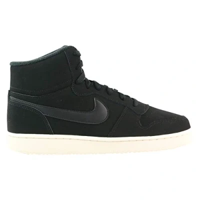 Image of Nike Wmns Ebernon Mid Se, Women’s Basketball Shoes, Black (Black/Black/Sail 001), 4.5 UK (38 EU)