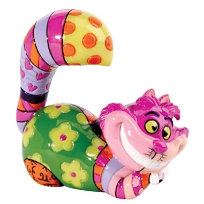 Image of Disney Britto Collection Cheshire Cat Mini Figurine