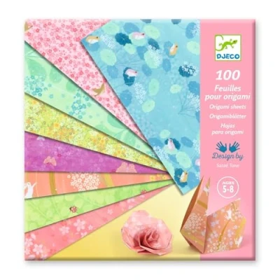 Image of Djeco DJ09303 Origami Haru 100 Sheets