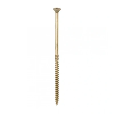 Image of Timco C2 Clamp Fix Multi Purpose Premium Screws TX Double Countersunk Yellow (Size 6.0 x 150 100 Pieces)