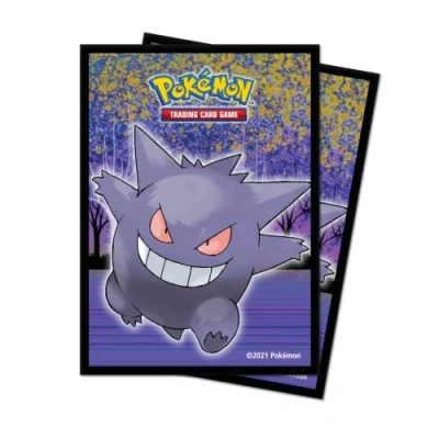 Image of Ultra Pro Gallery Series Haunted Hollow 65ct Deck Protector Sleeves for Pokémon, (15802)