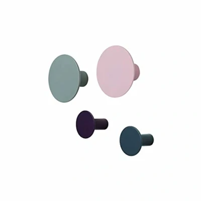 Image of Blomus Wandhaken 65801 Wall Hook Set, Multi Colour, 4.5 cm