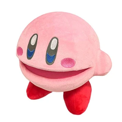 Image of Sanei 三英貿易 Boeki Star Kirby Puppet Pupupu Toy Plush from Japan