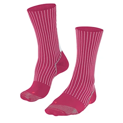Image of FALKE Unisex BC Impulse U SO Breathable Anti Blister 1 Pair Cycling Socks, Red (Rose 8564), 11 12.5