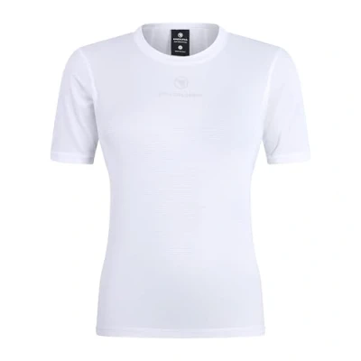 Image of Endura Men&#039;s Lightweight Short Sleeve Baselayer, White, XXL
