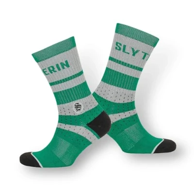 Image of Harry Potter Embroidered Mesh Slytherin Socks