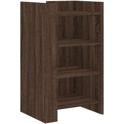 Image of vidaXL Sideboard Brown Oak 45x35x75 cm Engineered Wood