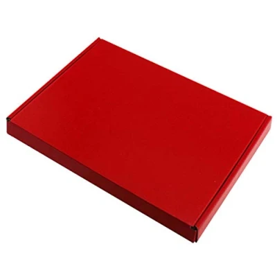 Image of Satin RED A5/ C5 PIP Boxes Large Letter Cardboard Shipping A5 ☆Size: 8.8&quot; x 6.3&quot; 0.8&quot; (22.5cm 16cm 2cm) (20)