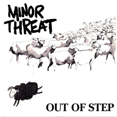 Image of Minor Threat Out Of Step White vinyl 2023 USA 12&quot; DISCHORD10
