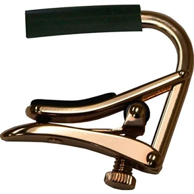 Image of Shubb Capo Royal C5R Banjo and Mandolin Radius Fretboard Rose Gold