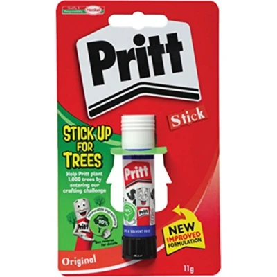 Image of Pritt Stick Adhesive, White, 33.4 x 19.5 16.3 cm