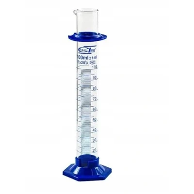 Image of AlcoFermBrew Glass Trial Jar 100ml Measuring Cylinder, Laboratory Cilinder