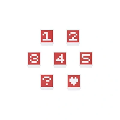 Image of DJI RoboMaster S1 Vision Marker Set of 14 Visions Markers, Figures and Symbols for Learning RoboMaster, Combat Robot Accessory, Durable Paper Material Waterproof, Self Supporting
