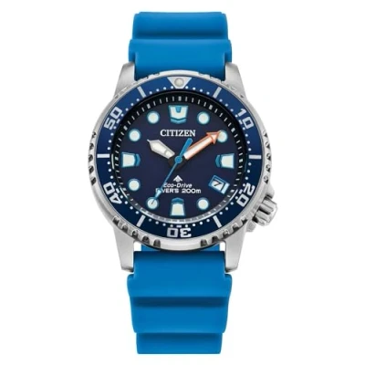 Image of Citizen Women&#039;s Analogue Eco Drive Watch with Silicone Strap EO2028 06L