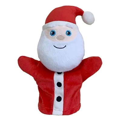 Image of The Puppet Company My First Christmas Santa Claus/Father Hand Suitable From Birth PC003830,Red31cm x 16cm 7cm