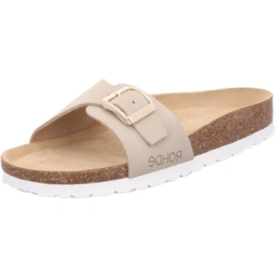 Image of Rohde Women&#039;s Alba Mules, Beige (Elfenbein 02), 8 UK