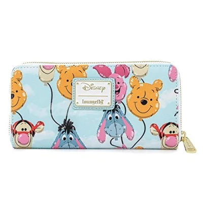 Image of Loungefly Travel Accessories Double Folded Wallet, One Size, Mehrfarbig,Blue