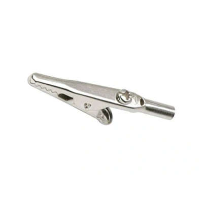 Image of Crocodile Aligator Clips Test Leads Small 5amp 2 Pack Battery