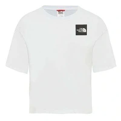 Image of The North Face Women&#039;s Cropped Fine T Shirt White XS