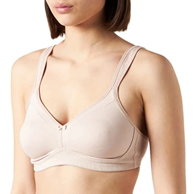 Image of Susa Women&#039;s Topsy BHs ohne Bügel Bra Brown(Cappuccino) 75E